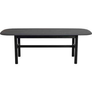 Černý konferenční stolek z dubového dřeva 135x62 cm Hammond - Rowico obraz
