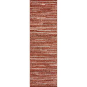 Červený venkovní koberec běhoun 350x80 cm Gemini - Elle Decoration obraz