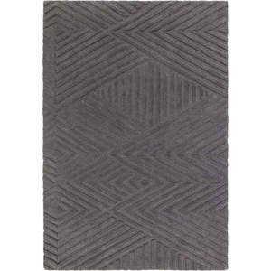 Antracitový vlněný koberec 160x230 cm Hague – Asiatic Carpets obraz