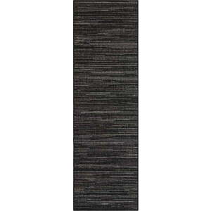 Tmavě šedý venkovní koberec běhoun 350x80 cm Gemini - Elle Decoration obraz