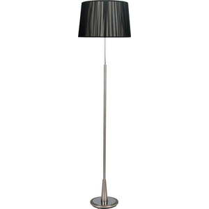 Stojací lampa v černo-stříbrné barvě (výška 146 cm) Dera – Candellux Lighting obraz
