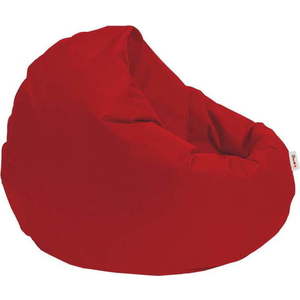 Červený sedací vak Iyzi – Floriane Garden obraz