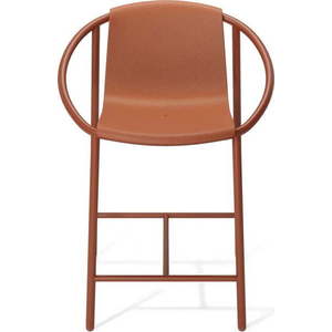 Plastová barová židle v cihlové barvě 90 cm Ringo – Umbra obraz