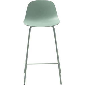 Světle zelená plastová barová židle 92, 5 cm Whitby – Unique Furniture obraz