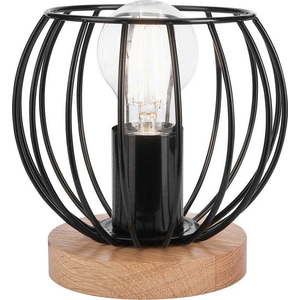 Černá stolní lampa, výška 16 cm Timo – LAMKUR obraz