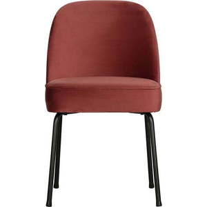 Červené sametové jídelní židle v sadě 2 ks Vogue Chestnut – BePureHome obraz