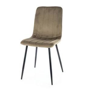 Jídelní židle OLON olivová/černá obraz