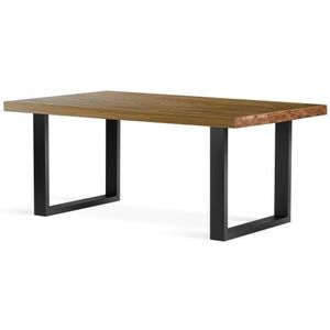 Jídelní stůl Form U 240x100 cm, dub obraz