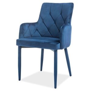 Jídelní židle RACORDU tmavě modrá obraz