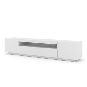 ARTBm TV stolek AURA 200 | bílý mat Variant: bez LED osvětlení obraz