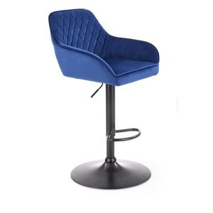 Halmar Barová židle HALI Barva: Modrá obraz