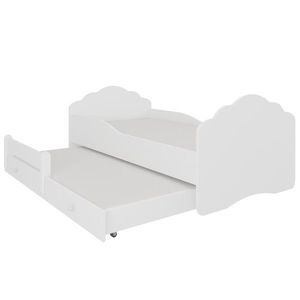 ArtAdrk Dětská postel CASIMO II | s přistýlkou Provedení: Bílá obraz