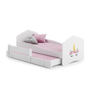 ArtAdrk Dětská postel CASIMO II | s přistýlkou Provedení: Jednorožec obraz