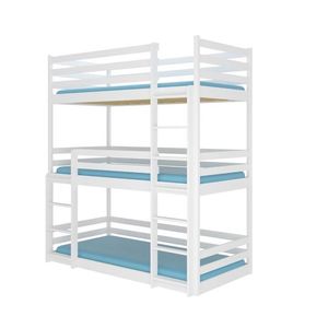 ArtAdrk Patrová postel TEDRO | 80 x 180 cm Barva: Bílá obraz