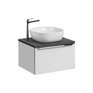 ArtCom Koupelnová skříňka s umyvadlem a deskou LEONARDO White DU60/1 | 60 cm obraz