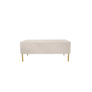 ArtSft Konferenční stolek SERO Barva: bílý lesk obraz