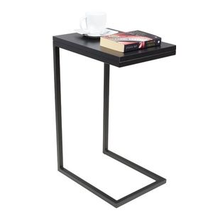 ArtAdrk Příruční stolek SPARK | černé nohy Barva: Černá obraz