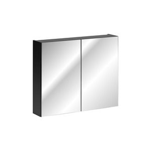 ArtCom Zrcadlová skříňka SANTA FE Black 84-80 | 80 cm obraz