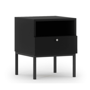 Artelta Noční stolek LANZZI Barva: Černá obraz