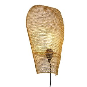 Orientální nástěnná lampa zlatá 45 cm - Nidum obraz
