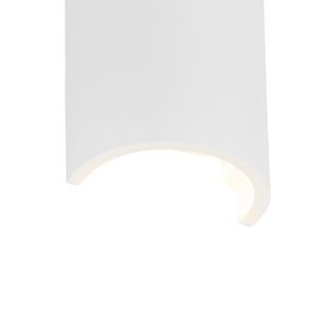 Moderní nástěnná lampa bílá - Colja Novo obraz