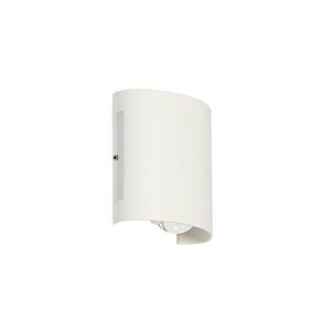 Venkovní nástěnné svítidlo bílé včetně LED 2 svítí IP54 - Silly obraz