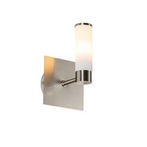 Moderní koupelnové nástěnné svítidlo ocel IP44 - Vana obraz