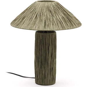 Khaki stolní lampa (výška 41 cm) Samse – Kave Home obraz