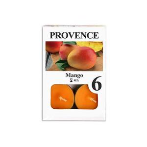 Provence Čajová svíčka 6ks mango obraz