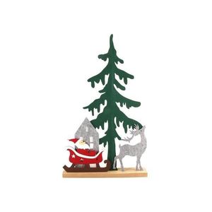 SVENSKA LIVING Plstěná dekorace 32cm Santa obraz