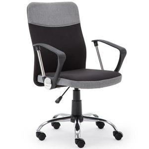 Kancelářská židle Topic černá/šedá obraz