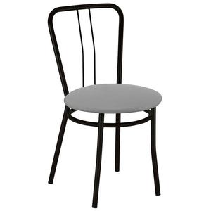 Židle ALBA black V28 šedá obraz