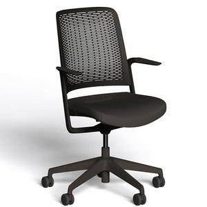 Otáčecí židle WITHME CSE14 černá obraz