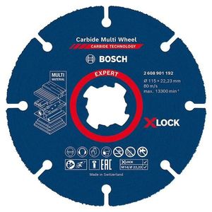 Expert Carbide Multi Wheel X-Lock cutting disc 115 mm obraz
