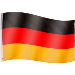 Tuin 60911 Vlajka Německo - 120 cm x 80 cm obraz