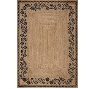 Jutový koberec v přírodní barvě 80x150 cm Maisie – Flair Rugs obraz