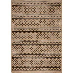 Jutový koberec v přírodní barvě 200x290 cm Luis – Flair Rugs obraz