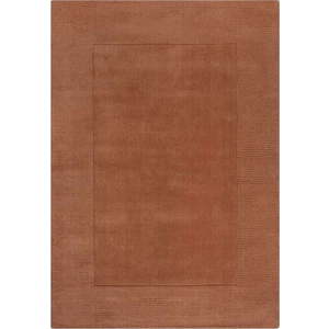 Vlněný koberec v cihlové barvě 160x230 cm – Flair Rugs obraz