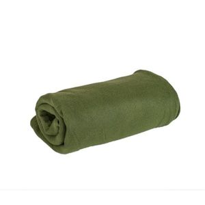 Jahu Fleece deka uni zelená khaki 150x200 obraz