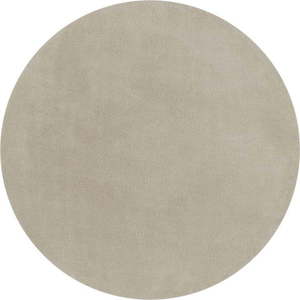 Krémový kulatý koberec 133x133 cm – Flair Rugs obraz