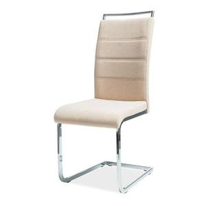 Jídelní židle SIGH-441 béžová/chrom obraz