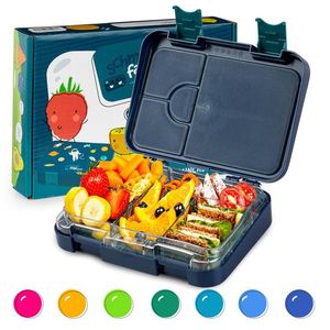 Klarstein Junior Lunchbox, 6 přihrádek, 21, 3 x 15 x 4, 5 cm (Š x V x H), bez BPA obraz