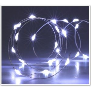 Světelný drát Silver lights 80 LED, studená bílá, 395 cm obraz
