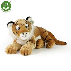Rappa Plyšový tygr hnědý, 60 cm ECO-FRIENDLY obraz