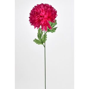 Umělá květina Chrysantéma 50 cm, červená obraz