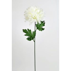 Umělá květina Chrysantéma 50 cm, bílá obraz