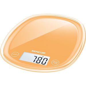 Sencor SKS 33OR kuchyňská váha, oranžová obraz