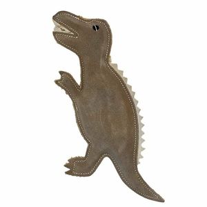 PafDog Dinosaurus Gerry Hračka pro psy z kůže a juty, 30 cm obraz