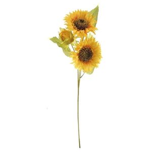 Umělá květina Slunečnice, 23 x 60 cm obraz