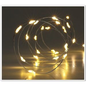 Světelný drát Silver lights 40 LED, teplá bílá, 195 cm obraz